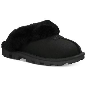 Brand new, black Women's Coquette UGG Slide Slippers